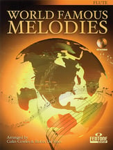 World Famous Melodies Flute Book & CD cover